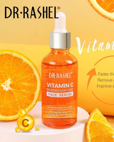 Dr Rashel Vitamin C Face Serum Hyaluronic Acid, Brightening