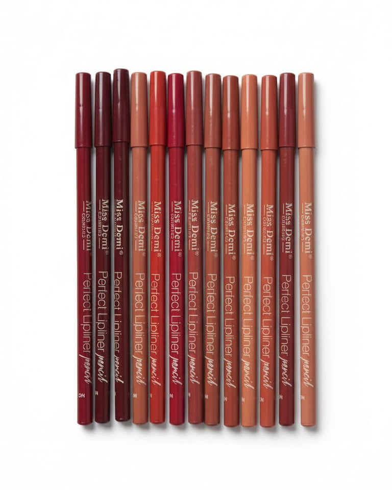 Miss Demi Perfect Lipliner Pencil (Pack of 12) 💄✨