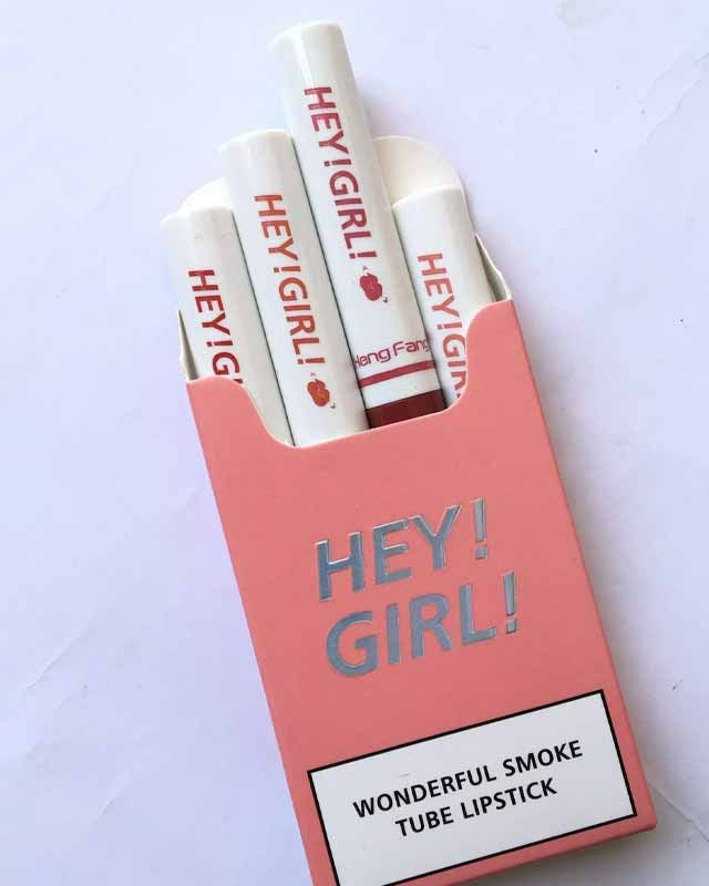 Hey Girl! Wonderful Smoke Tube Lipstick – Bold Color, Smooth Glam 💋